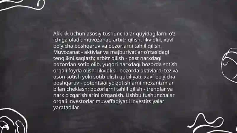 Akk kk uchun asosiy tushunchalar 3