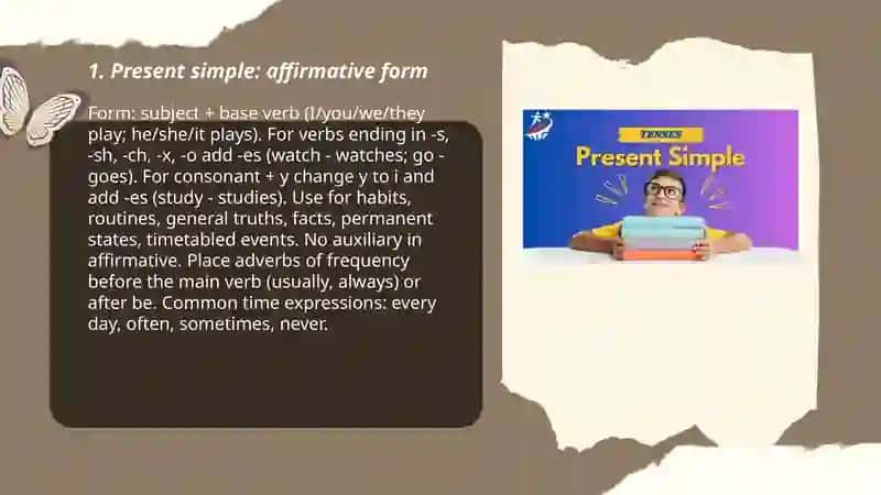 Present simple 3