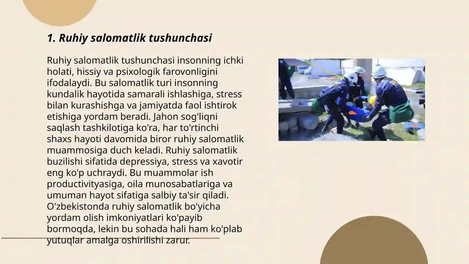 Aholini ruhiy salomatligini himoya qilishda hamshiralik jarayonini amalga oshirish 3