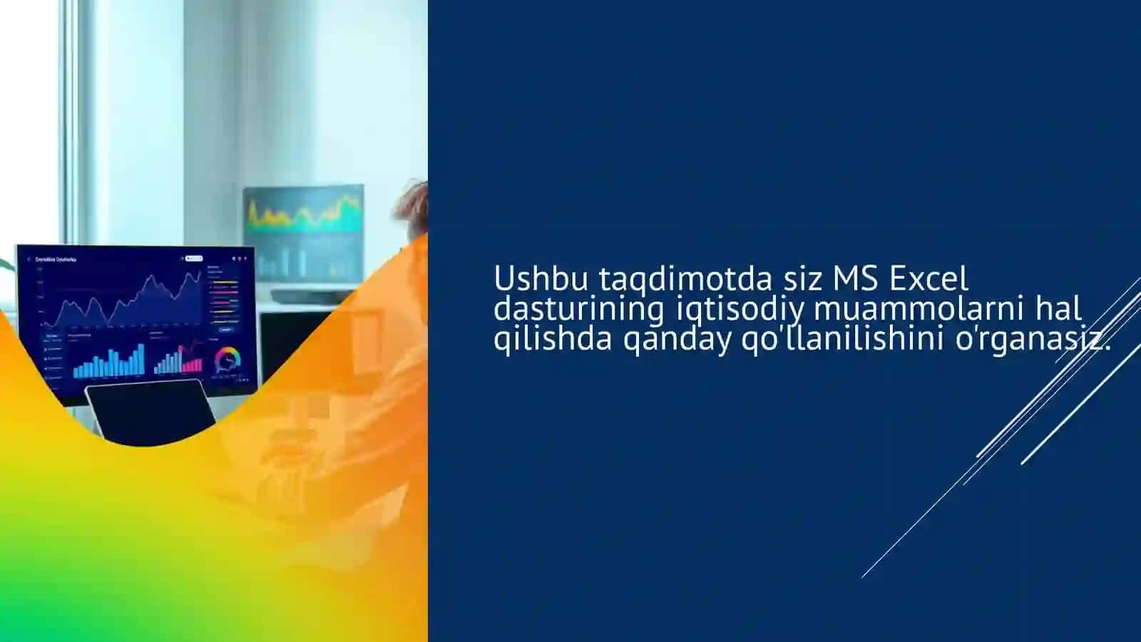 MS Excelyordamidaiqtisodiymasalalarniyechish 3
