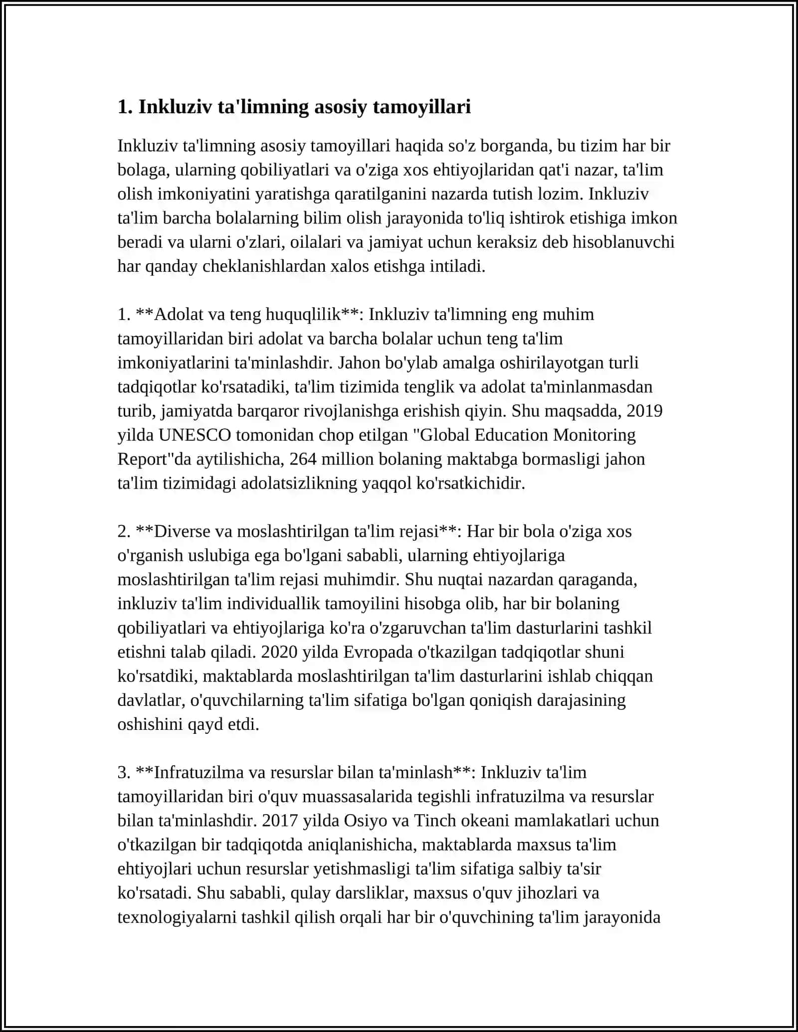 UMUMTA’LIM MAKTABLARIDA IMKONIYATI CHEKLANGAN BOLALARNI O’QITISH 3