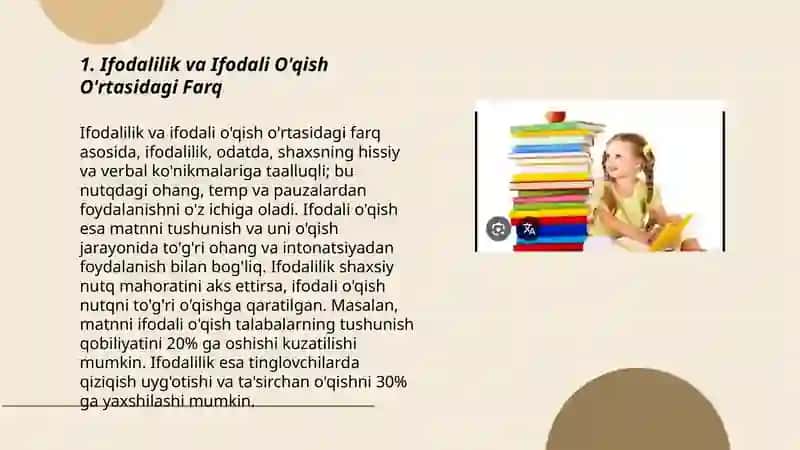 Ifodali o'qishga o'rgatish usullari 3
