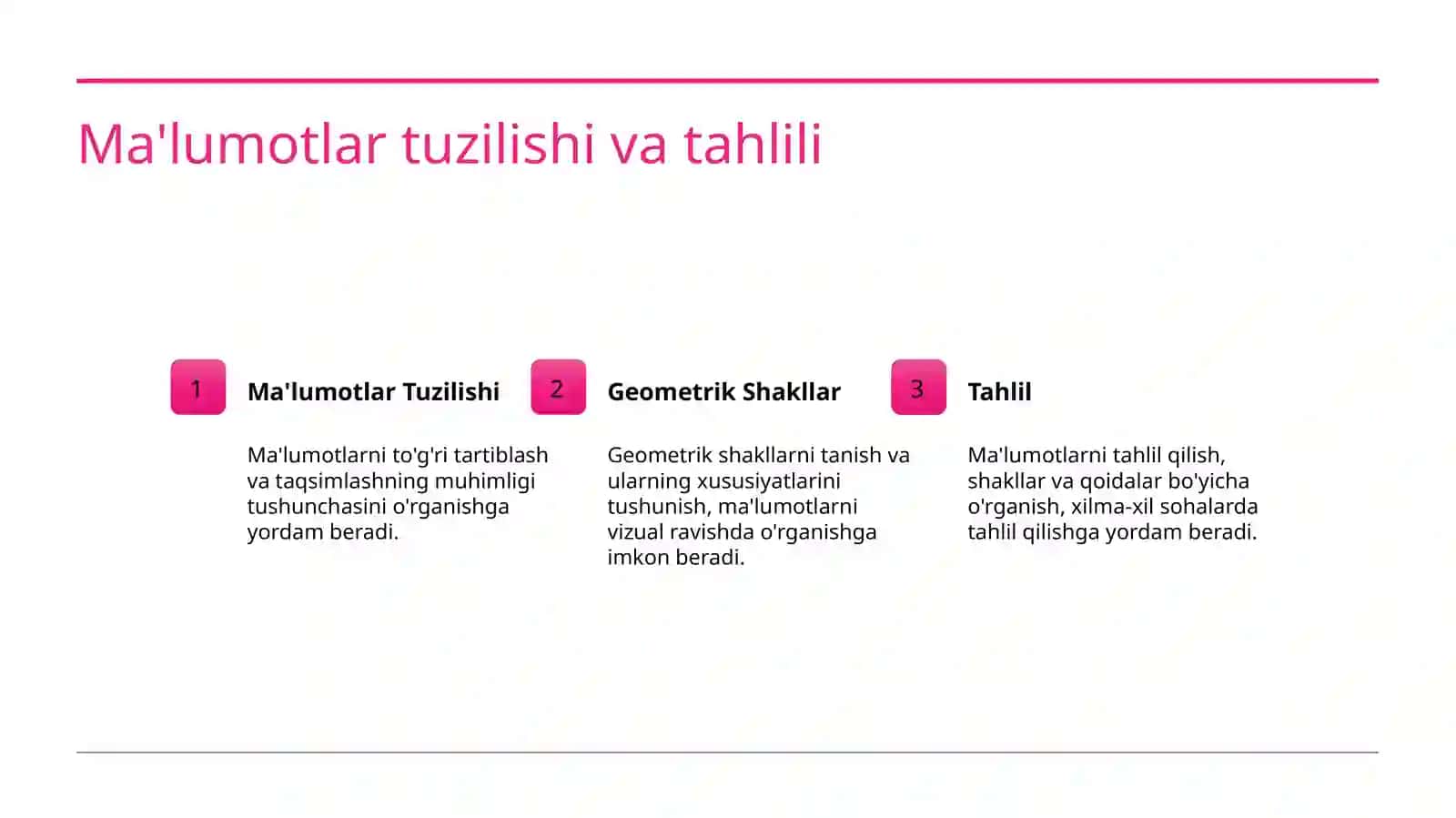 Jadvallar shakllar va freymlar 3