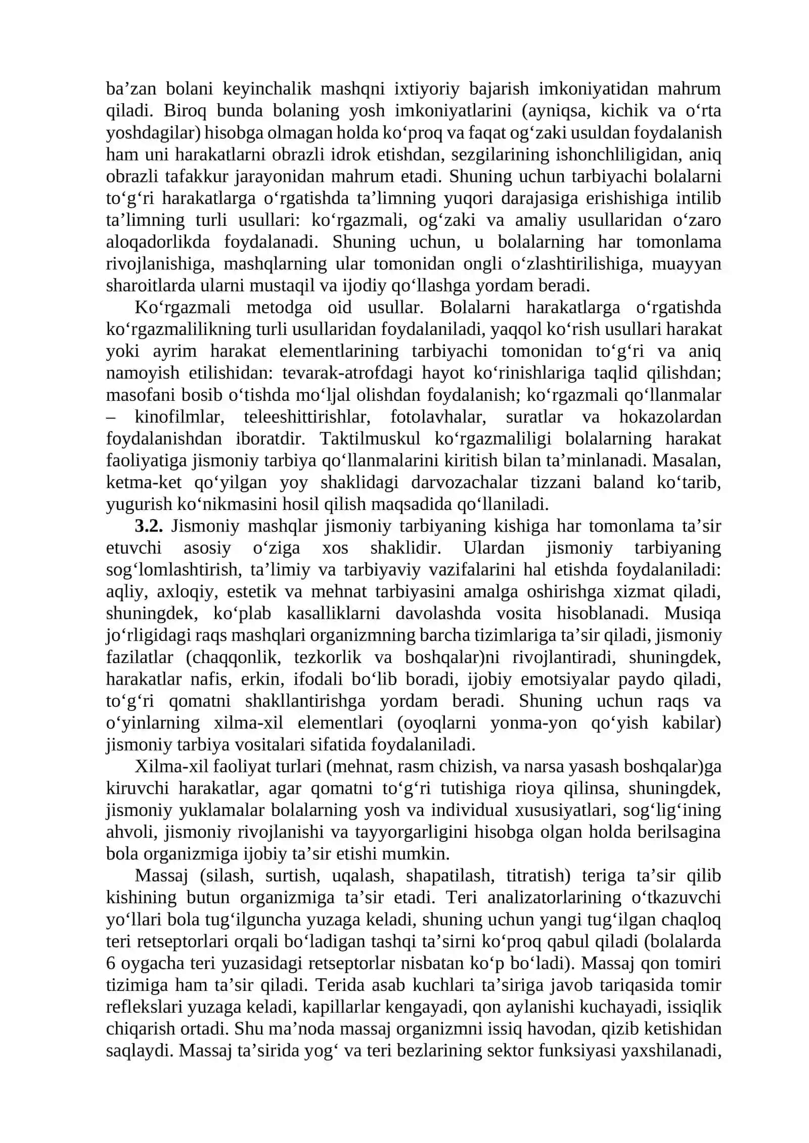 3-mavzu. Maktabgacha yoshdagi bolalarga aqliy va jismoniy tarbiya berish 3