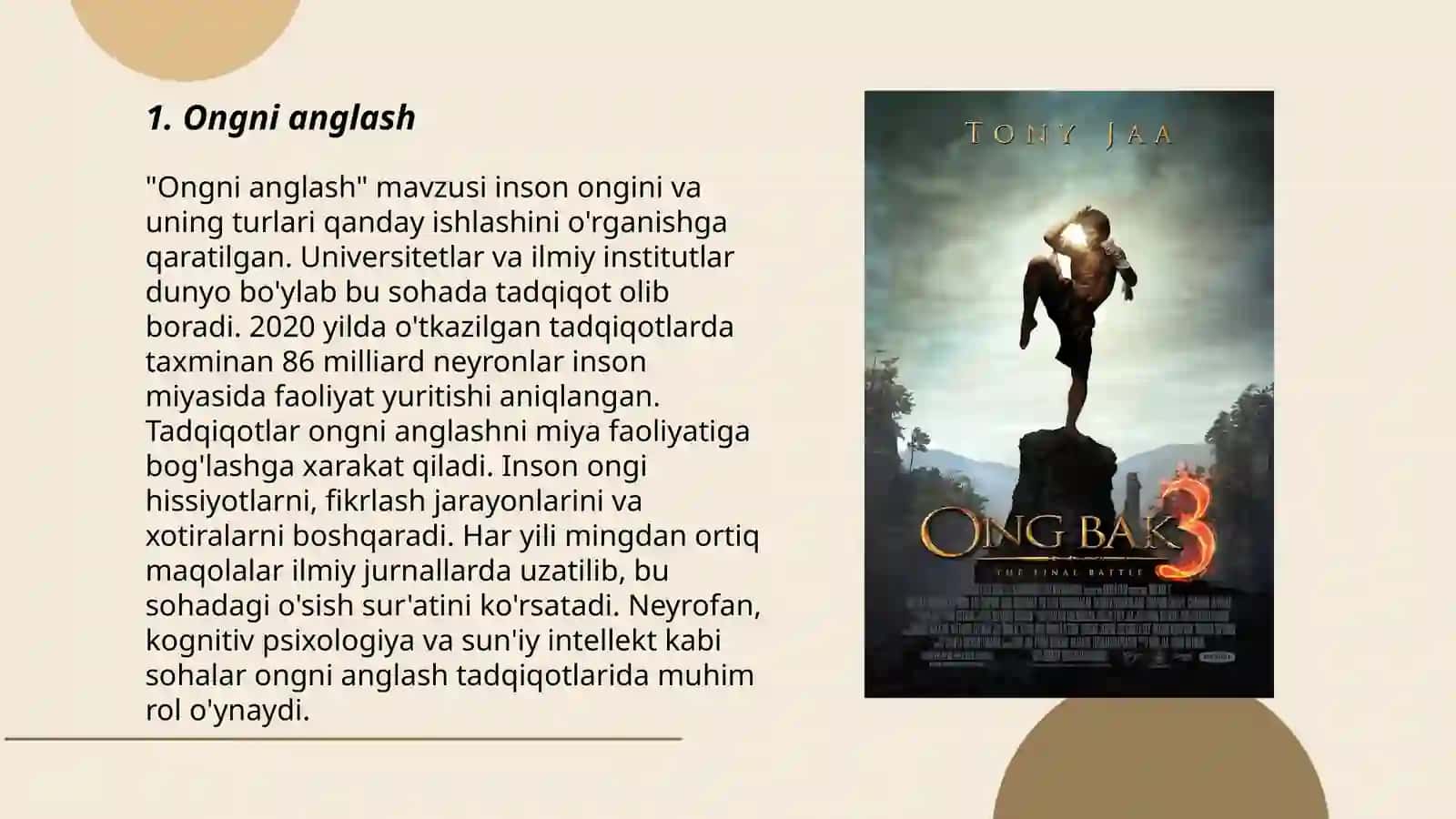 Ongni anglash 3