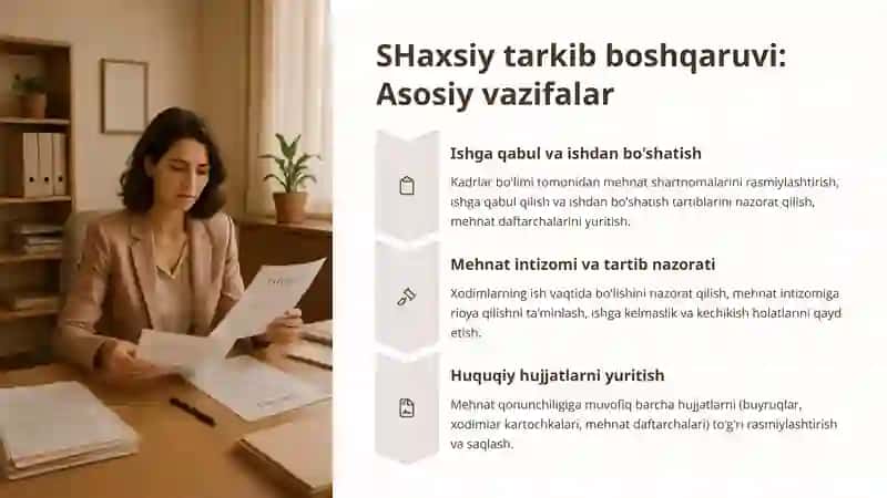 Personalni boshqarish va inson resurslarini boshqarish 3
