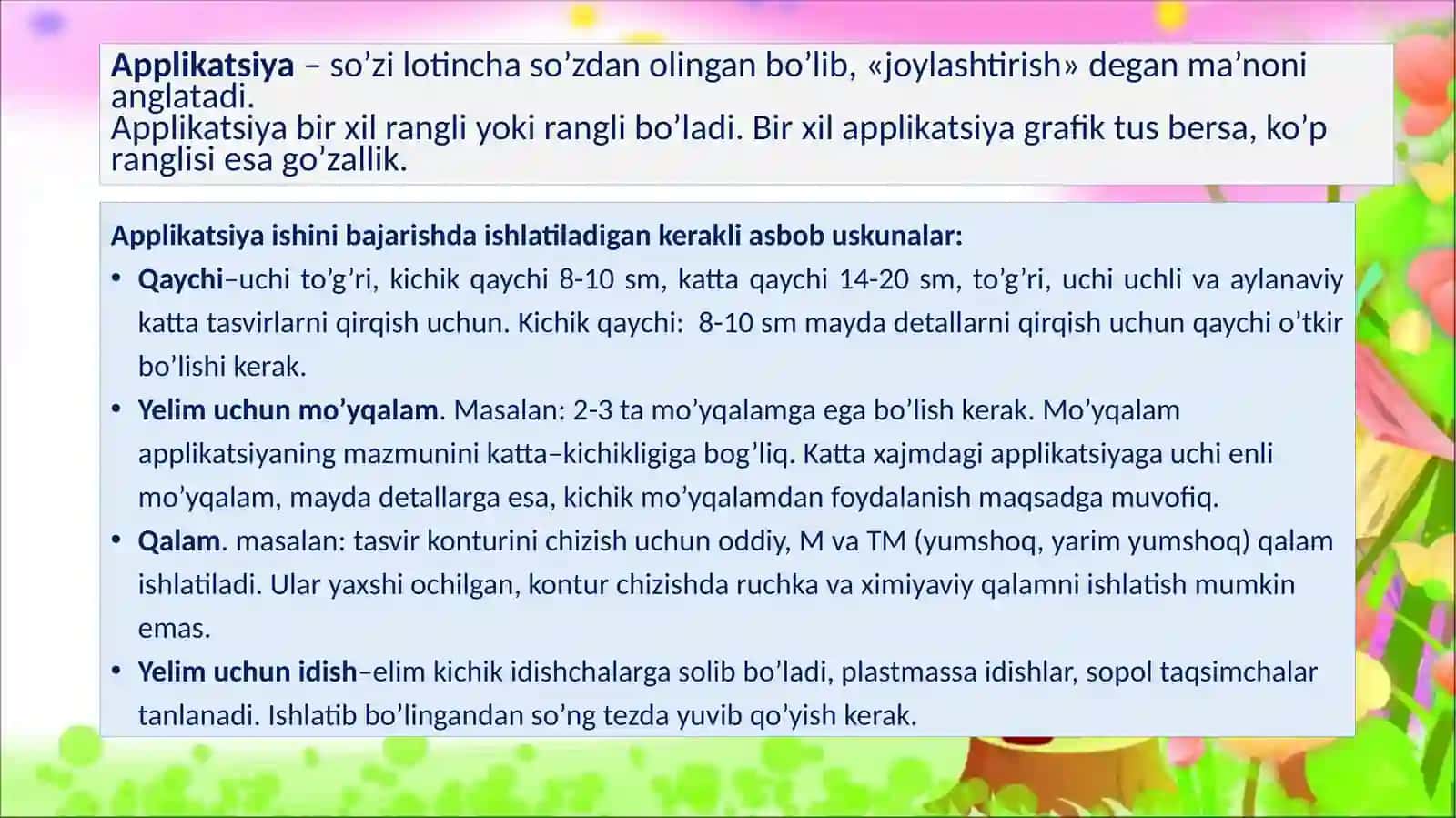 Aplikatsiya haqida umumiy tushuncha 3
