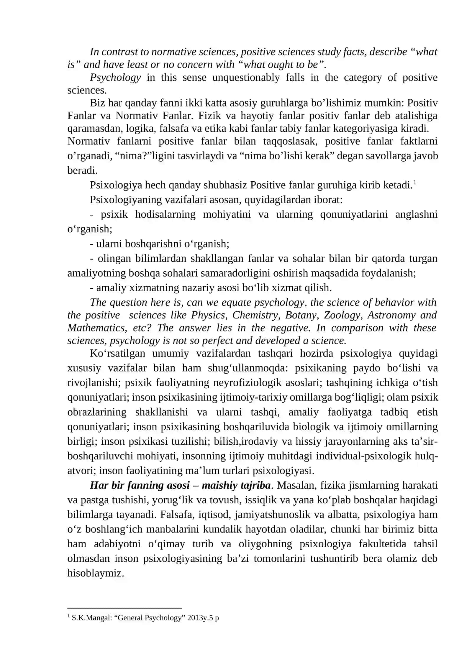 PSIXOLOGIYA FANINING PREDMETI VA RIVOJLANISH TARIXI 3