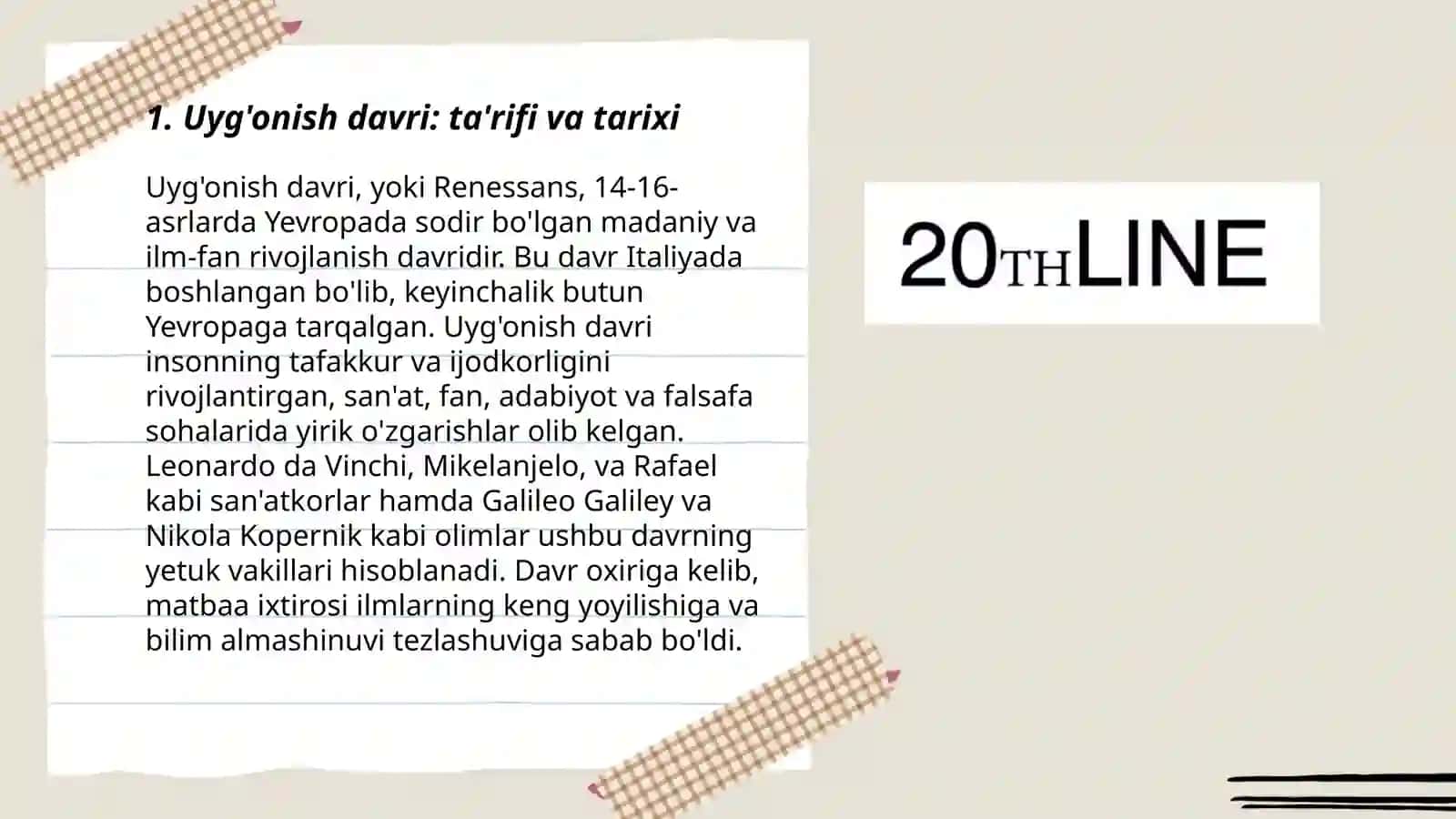Uyg'onish davri: ta'rifi va tarixi 3