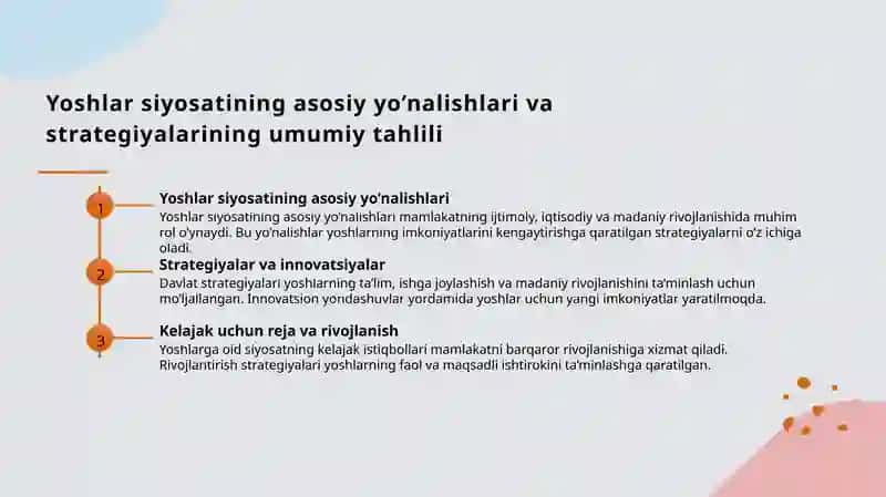 Yoshlarga oiddavlat siyosati 3