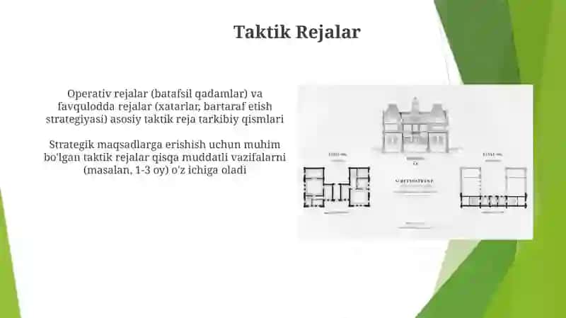 Rejalar turlari 3