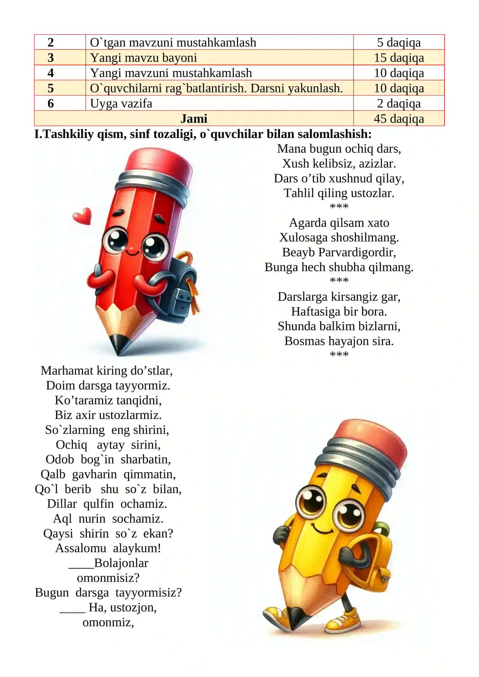 Kitobning qimmati mavzusida 3-sinf O'qish fanidan dars ishlanmasi 3