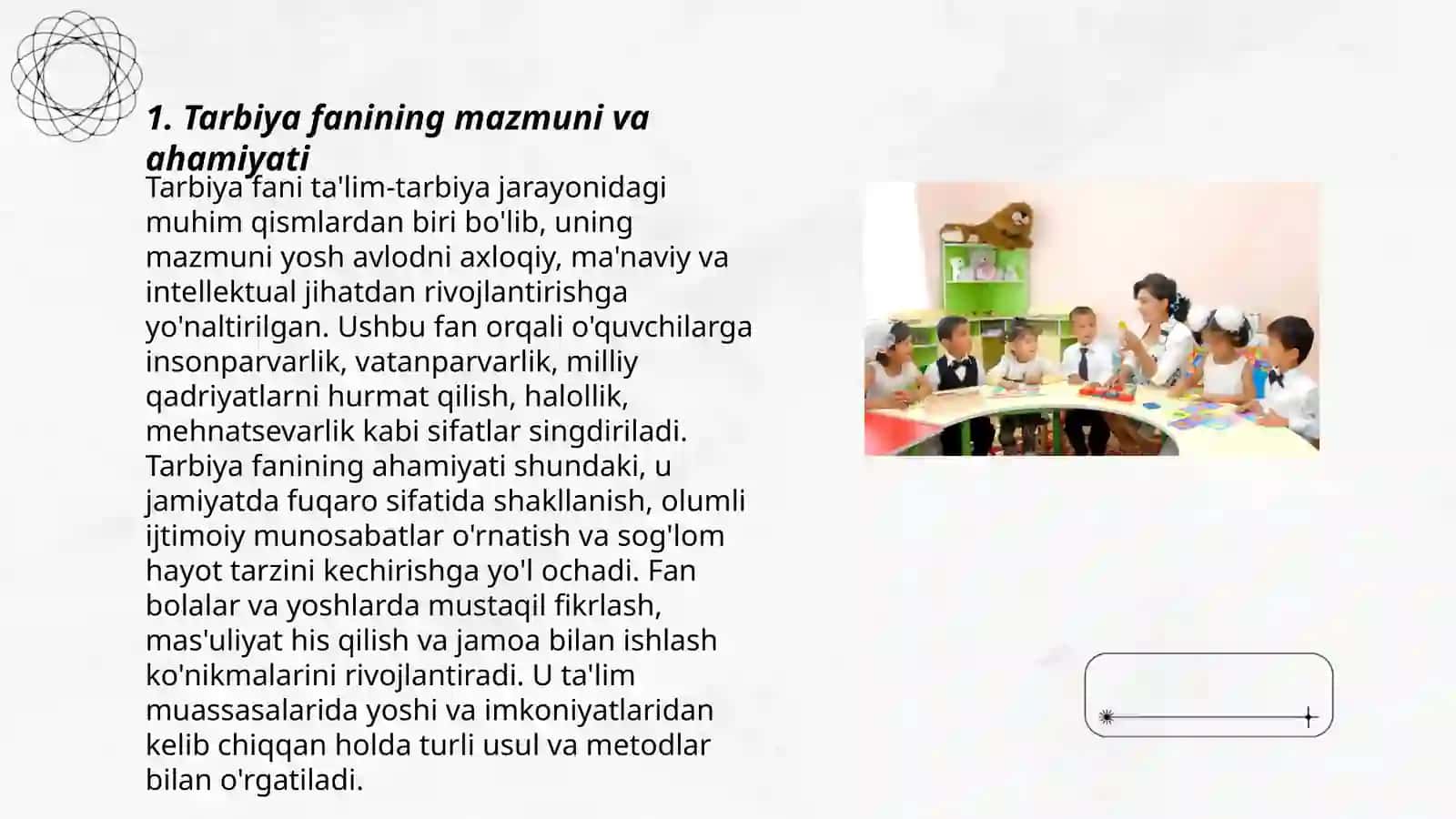 Tarbiya Fanini o‘qitish metodikasi 3