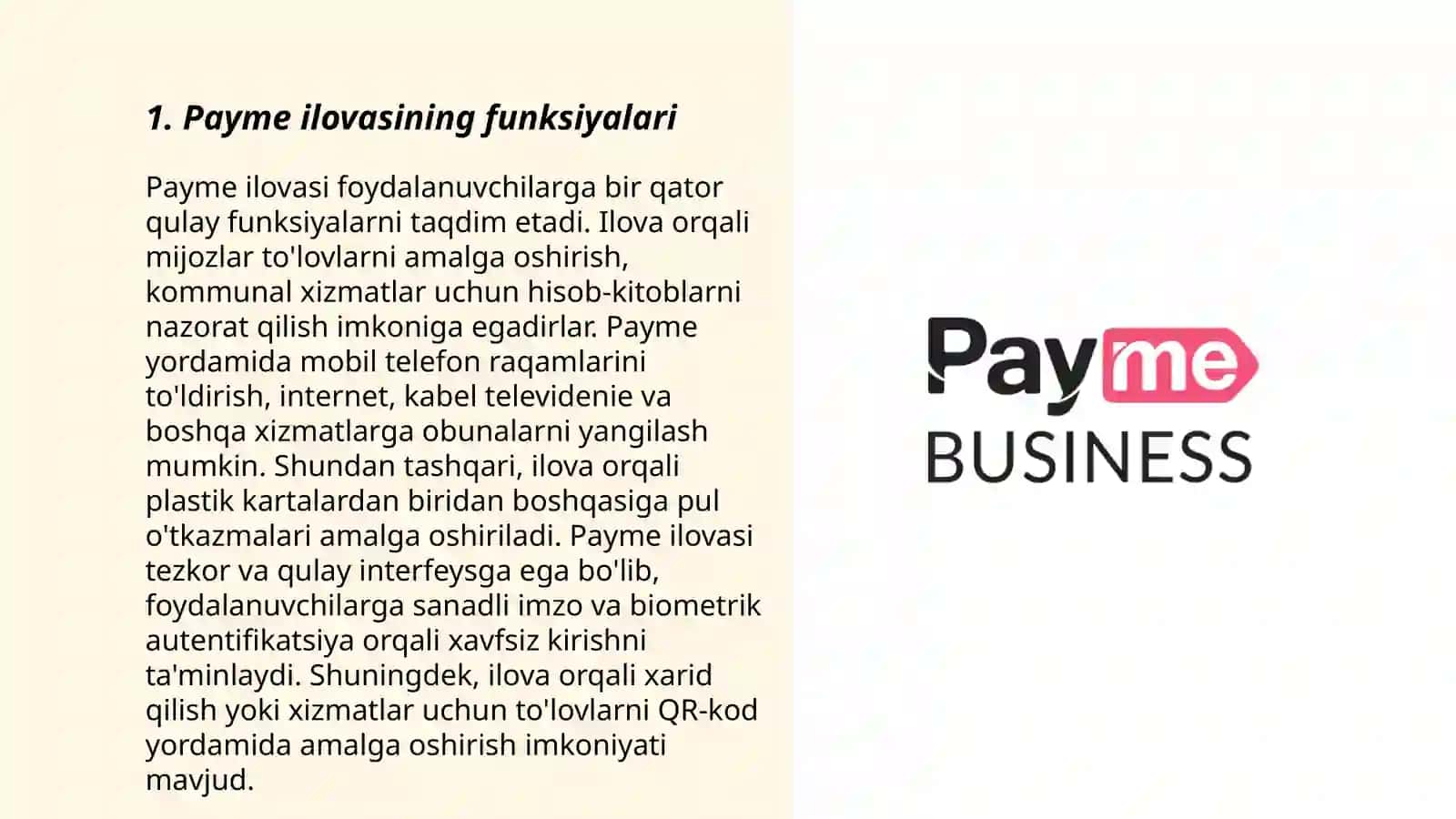 Payme ilovasi 3