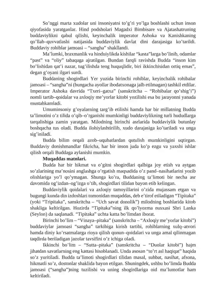 Buddaviylik ta’limoti 3