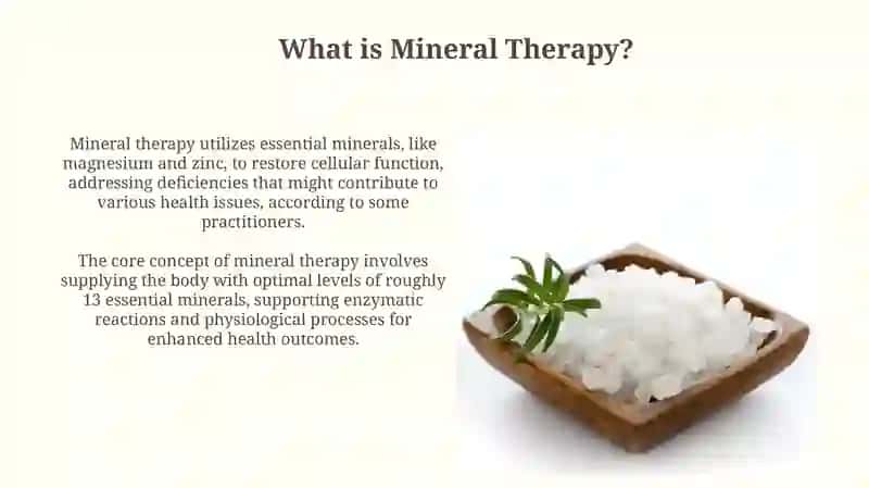 Mineral therapy 3