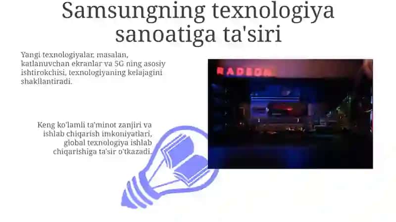 Samsungning Asosiy Biznesi va Mahsulotlari 3