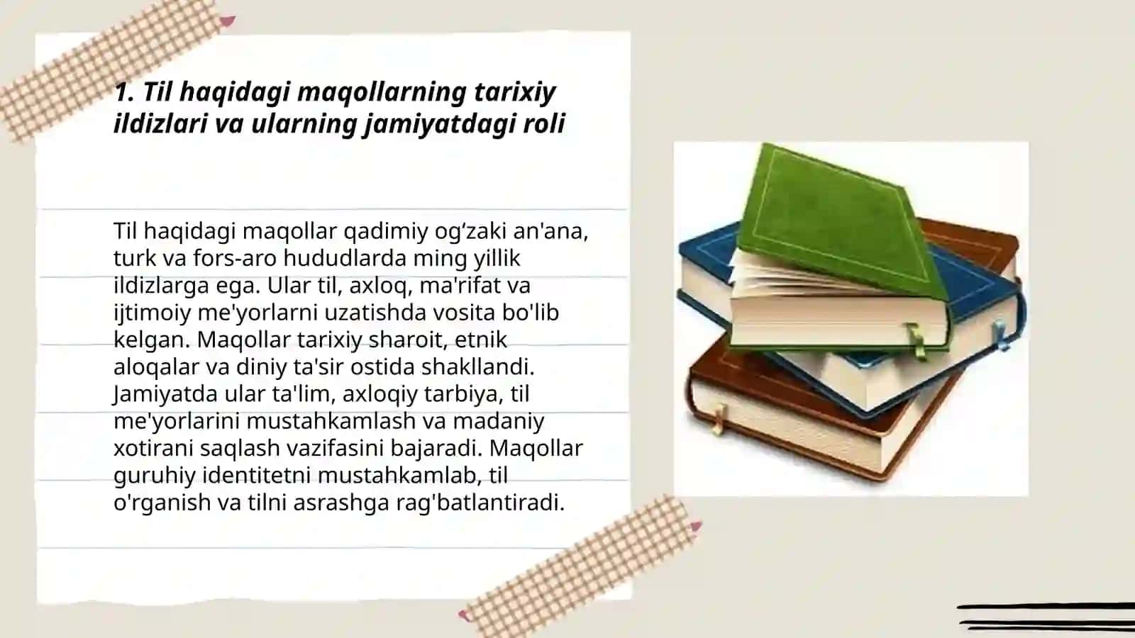 Til haqidagi hikmatli so‘zlar va maqollarning ilmiy tahlili 3