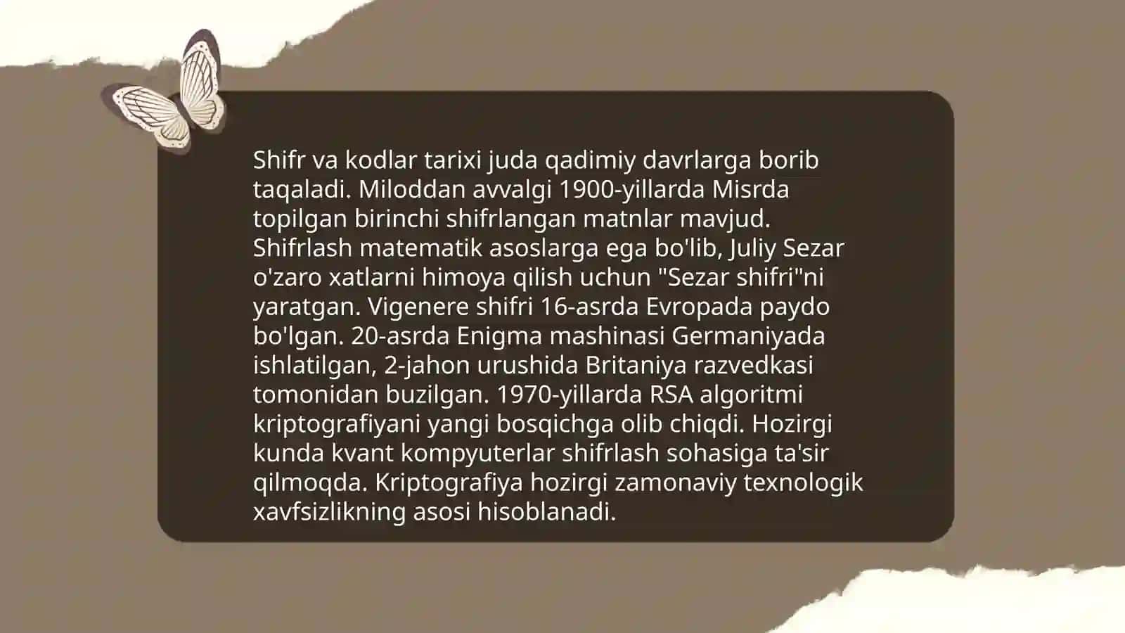 Shifrator va deshifrator 3