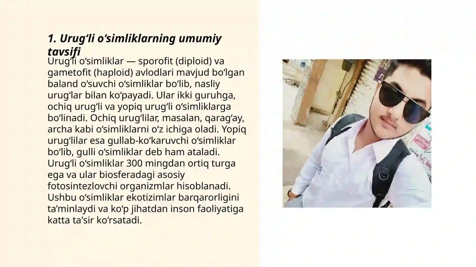 Yopiq urug‘li o‘simliklar tasnifi, gul tuzilishi va to‘pgullar 3