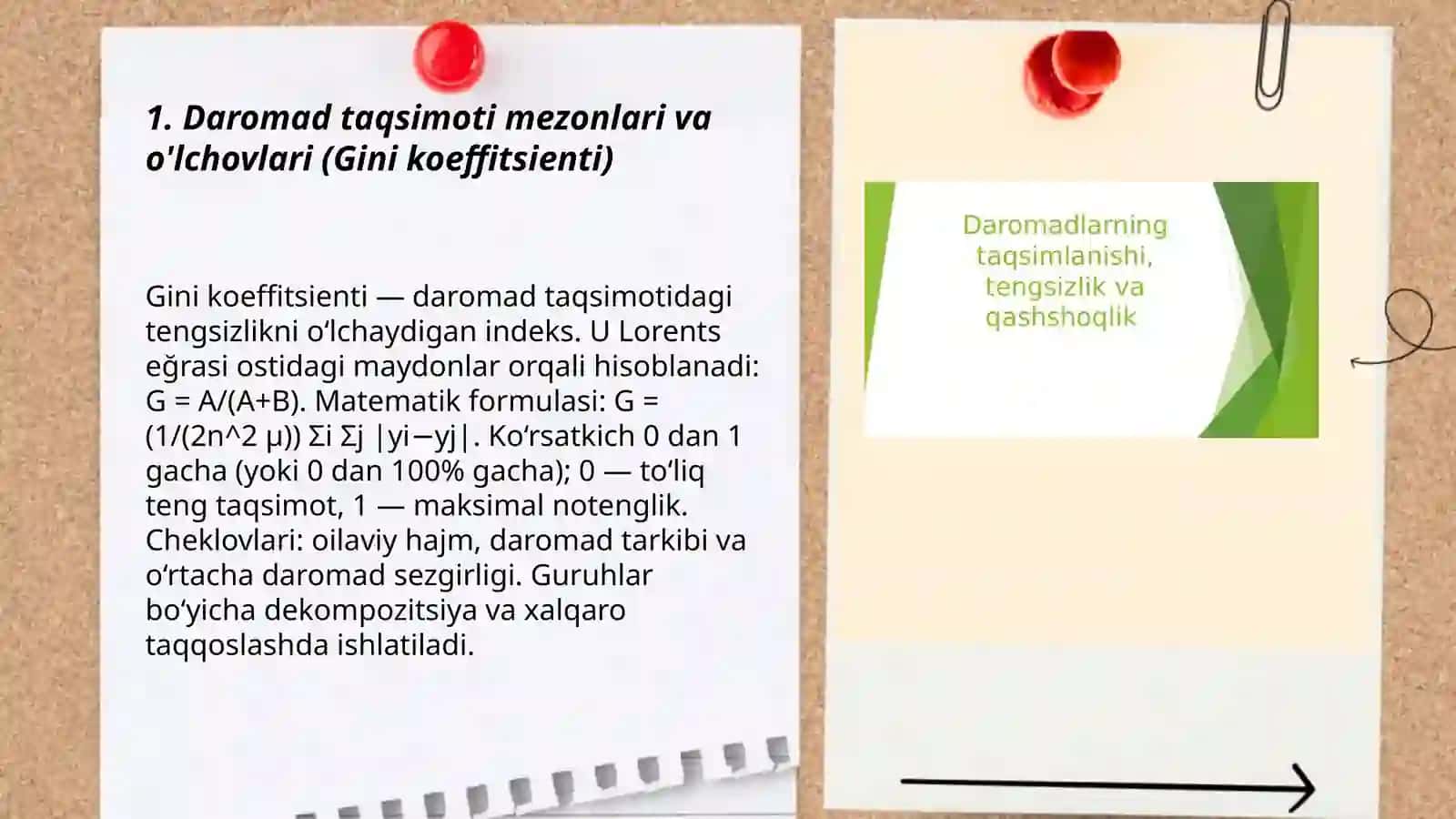 Daromadlarning taqsimlanishi tengsizlik va qashshoqlik 3