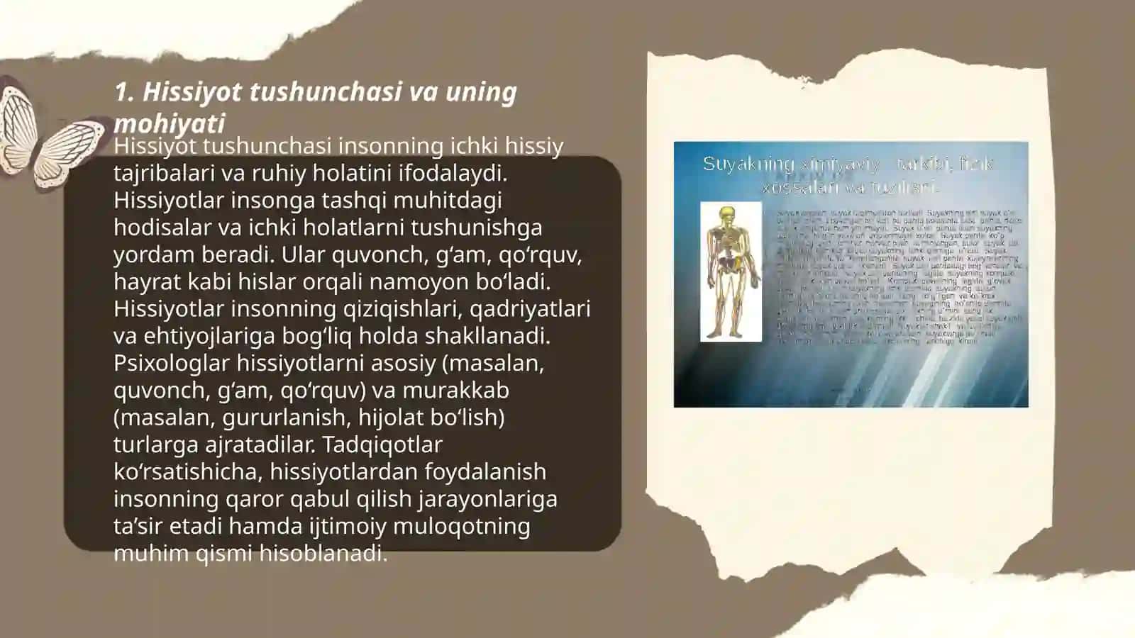 Hissiyotning shakllanishi va rivojlanish bosqichlari 3