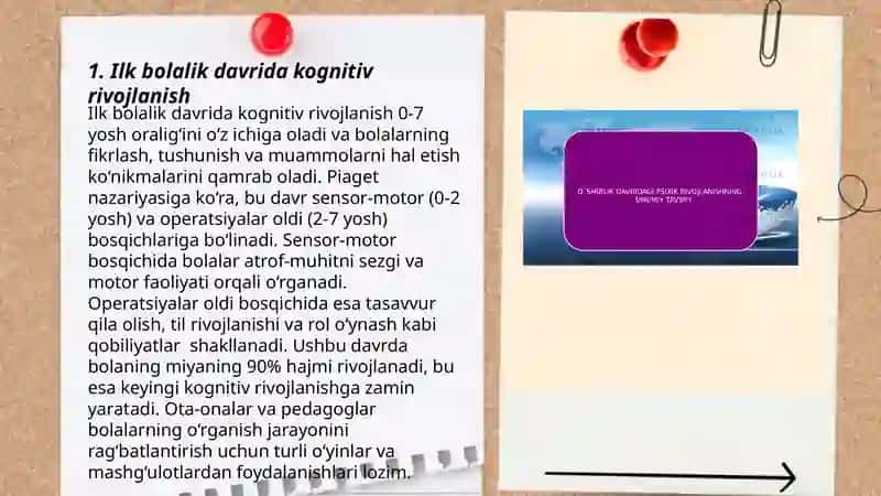 Ilk bolalik davrida psixik rivojlanish xususiyatlari 3
