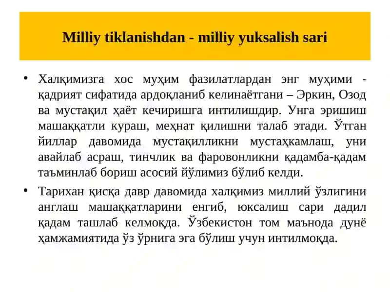 Yangi O‘zbekistonda amalga oshirilayotgan islohotlar 3