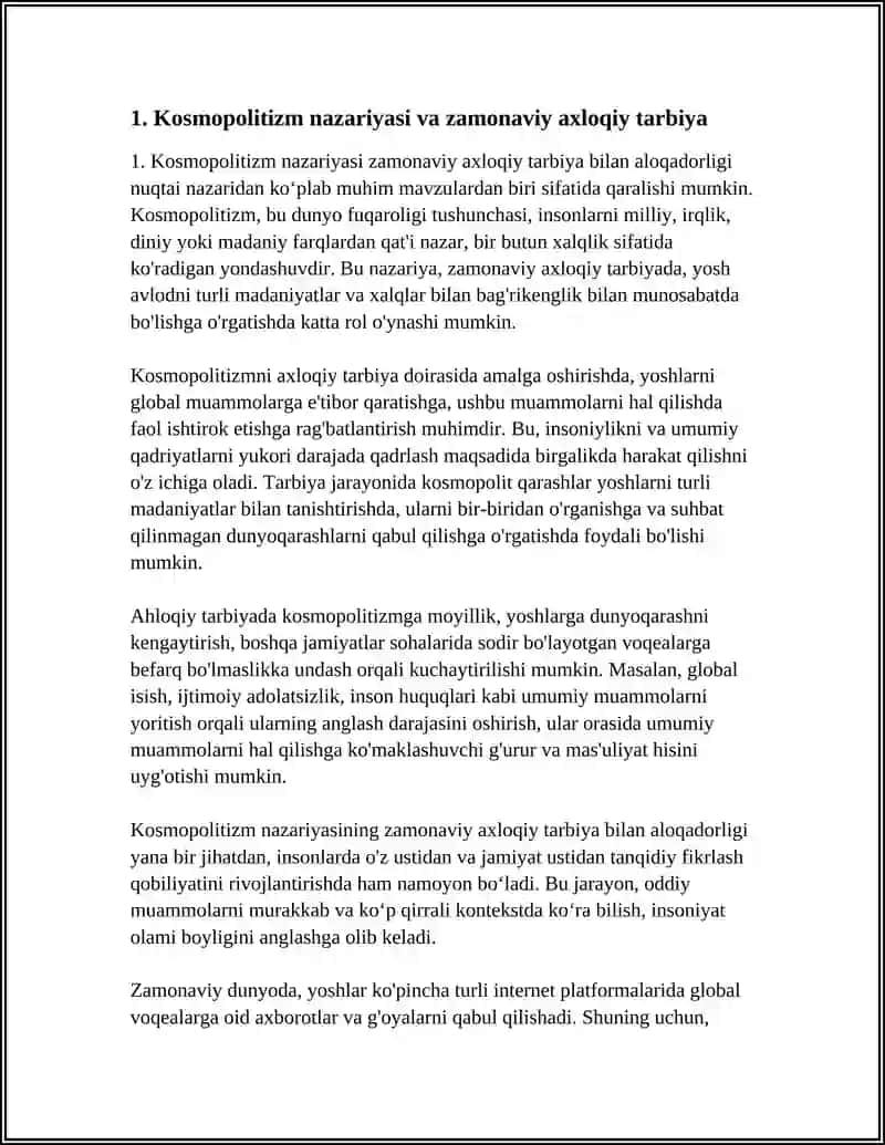 ZAMONAVIY AHLOQI TARBIYADA QOSMOPOLITIZMGA MOYILLIK 3