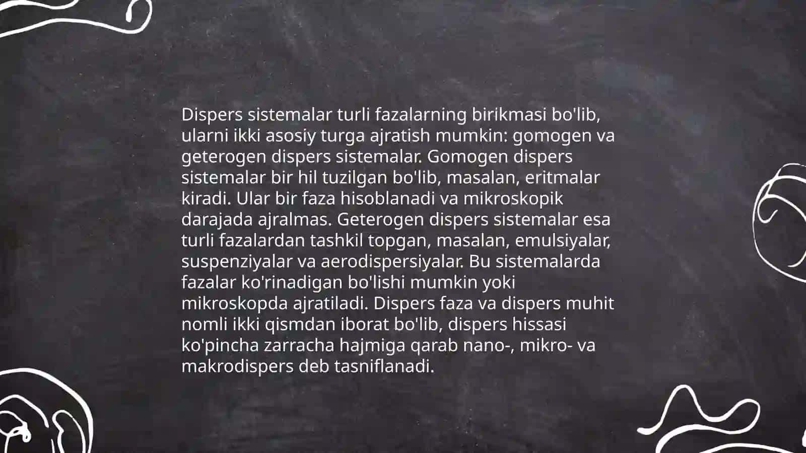 Dispers sistemalar.zollar va gellarning qõllanilshi 3