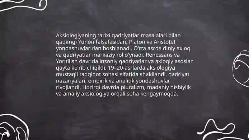 Qadriyatlar falsafasi (aksiologiya) 3