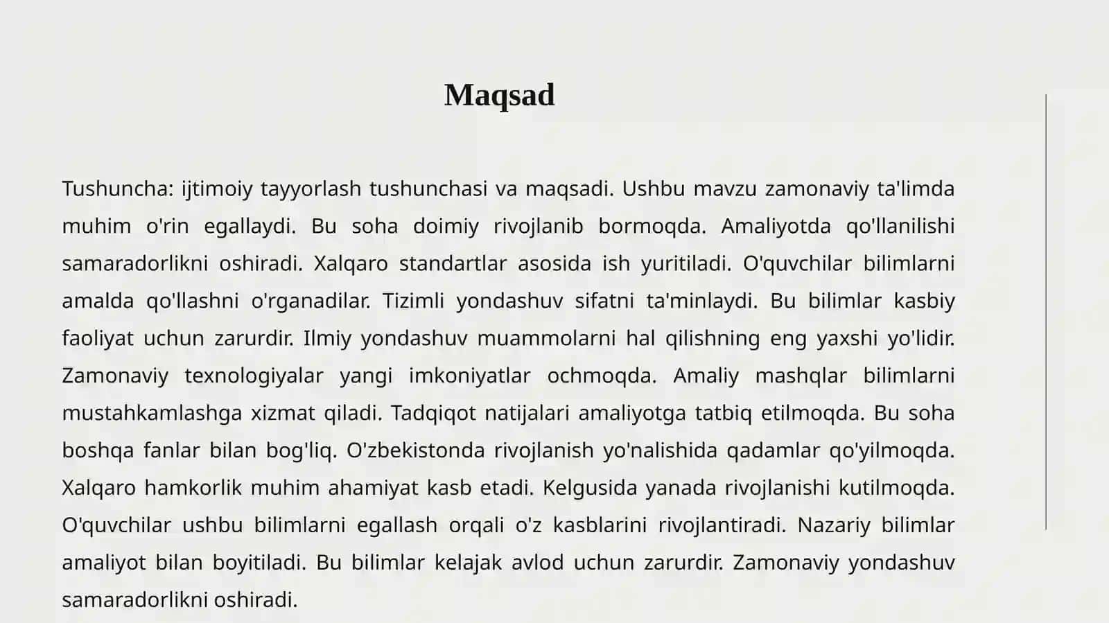 IJTIMOIY TAYYORLASH 3