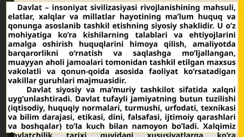 QADIMGI VA ILK O‘RTA ASRLARDAVLATCHILIGI: ASOSIY BOSQICHLARI VAO‘ZIGA XOS XUSUSIYATLARI 3