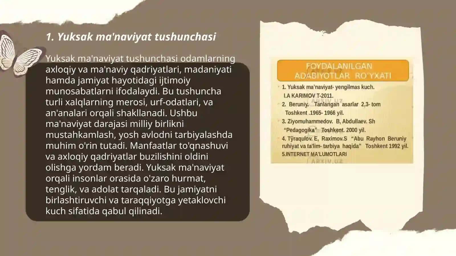 Yuksak ma'naviyat-yengilmas kuch asari 3