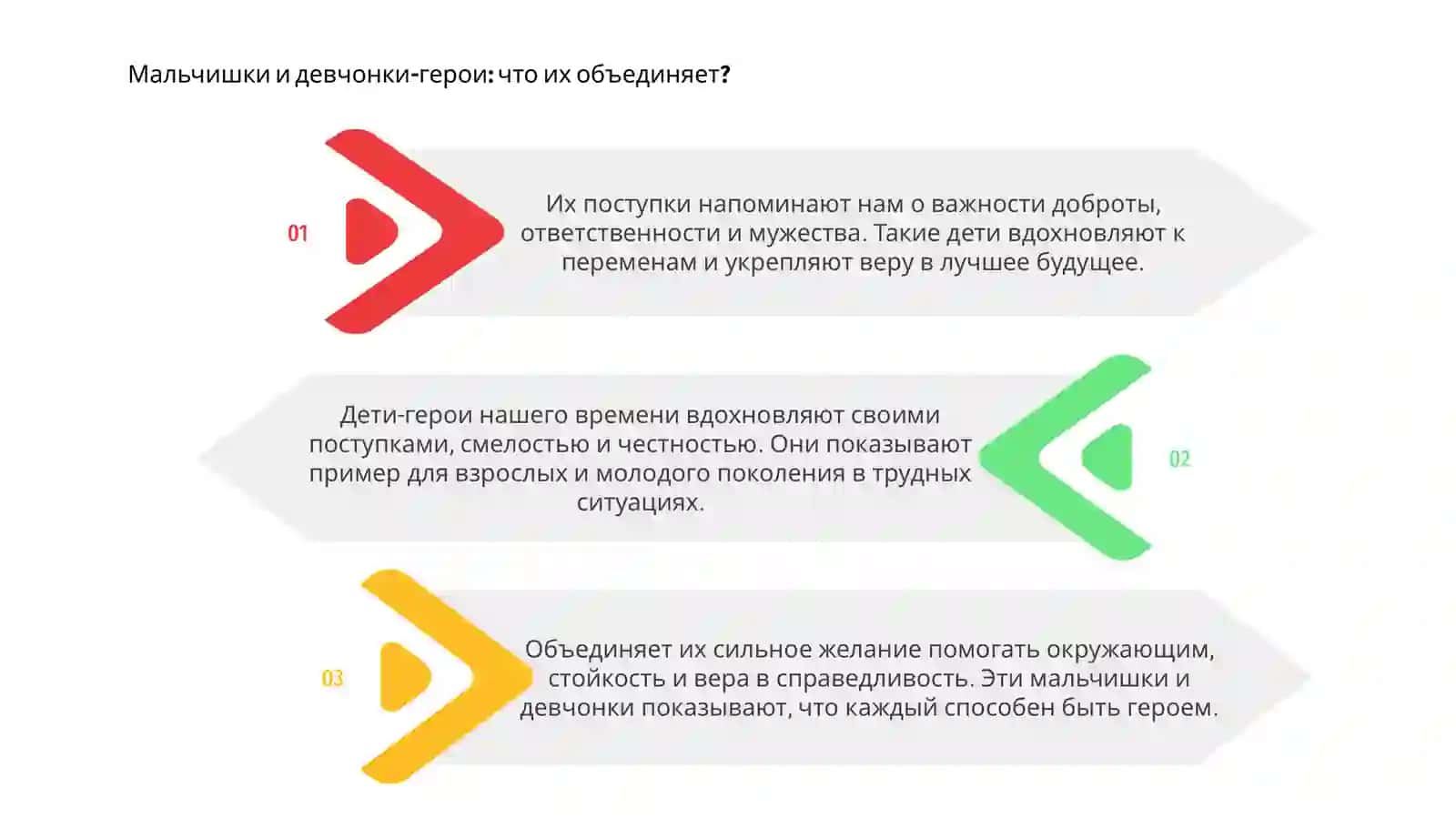 Дети-герои нашего времени 3