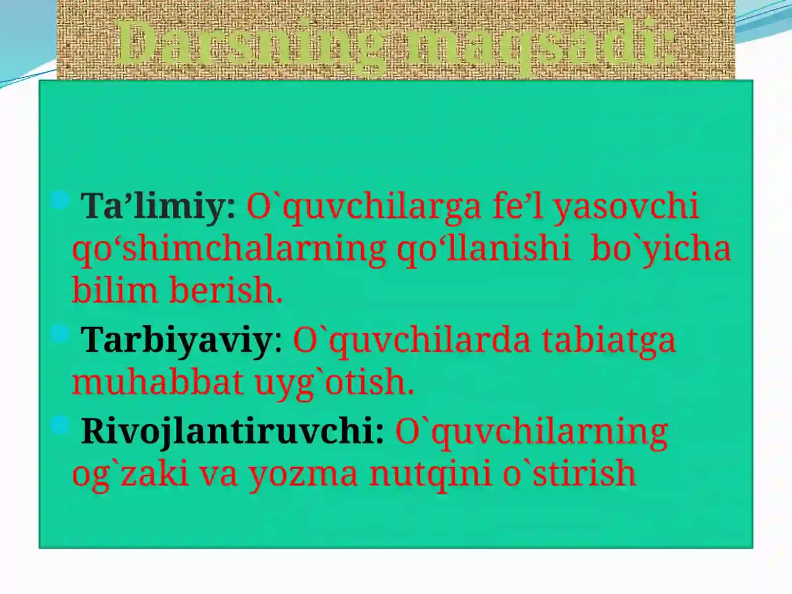 O`tkazgan bir soatlik ochiq dars ishlanmasi 3