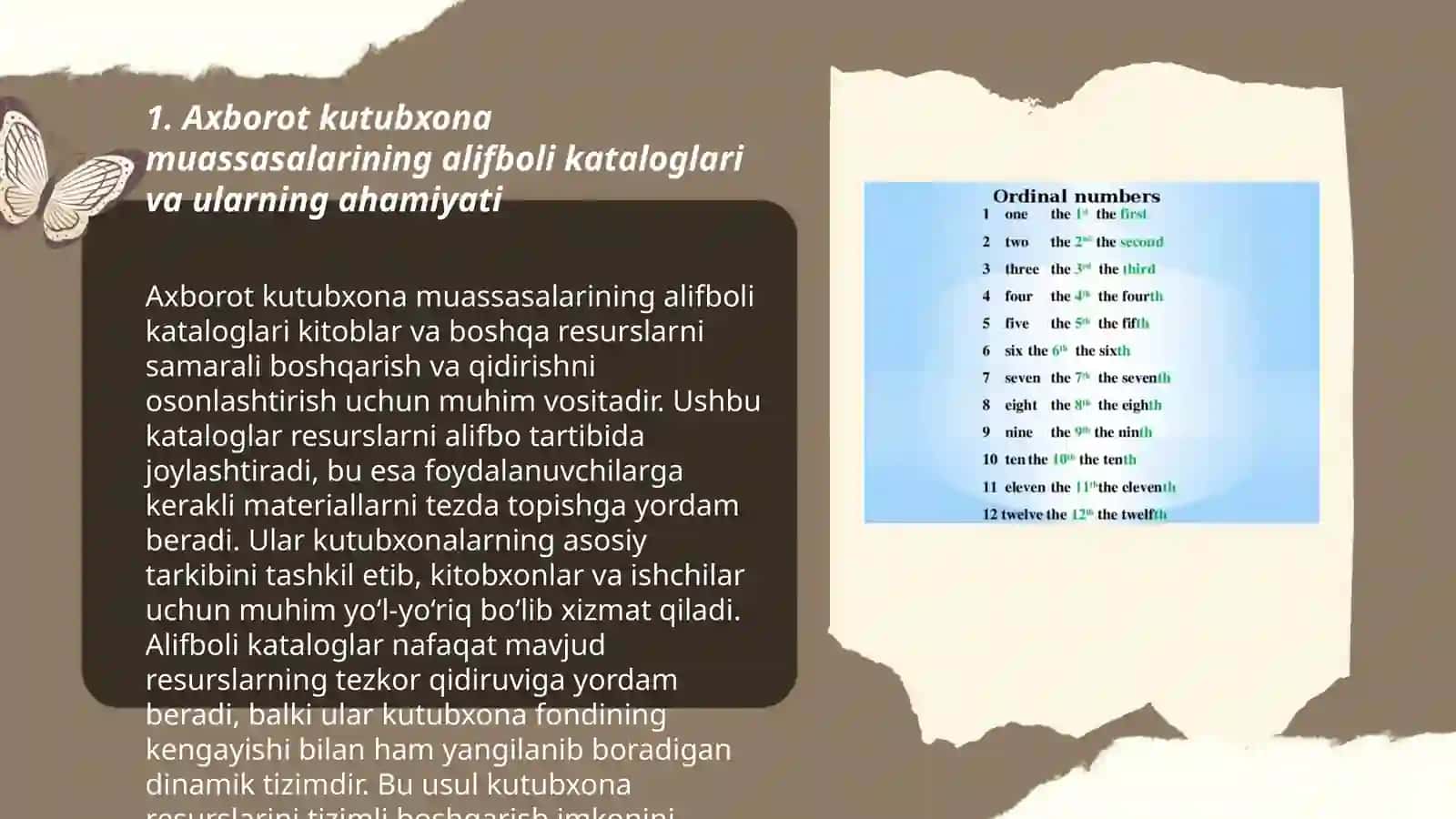 Axborot kutubxona muassasalarining alifboli katologlarining tashkil topish xususiyatlarini tahlil qilish 3