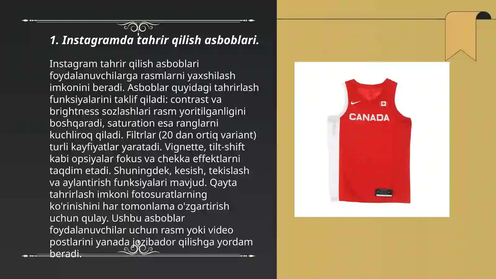 Instagramda tahrir qilish va roʻyxatdan oʻtish 3