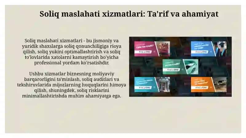 Soliq maslahati xizmatlari 3