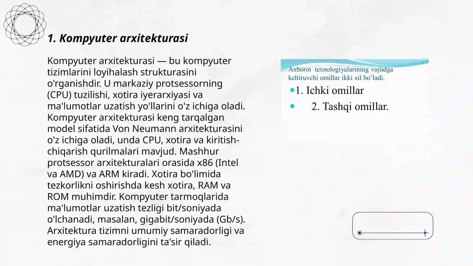 Kompyuter arxitekturasi 3