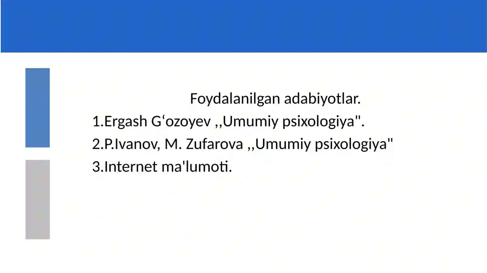 XOTIRA TURLARI 3