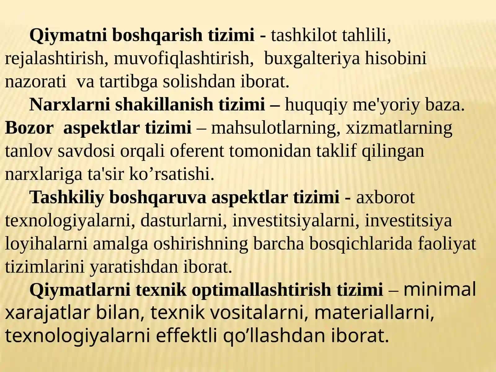 Yo‘l qurilishida qiymat injiniringi tizimi 3