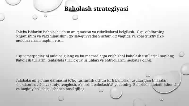 Ta'limiy faoliyat loyihasini tuzish 3