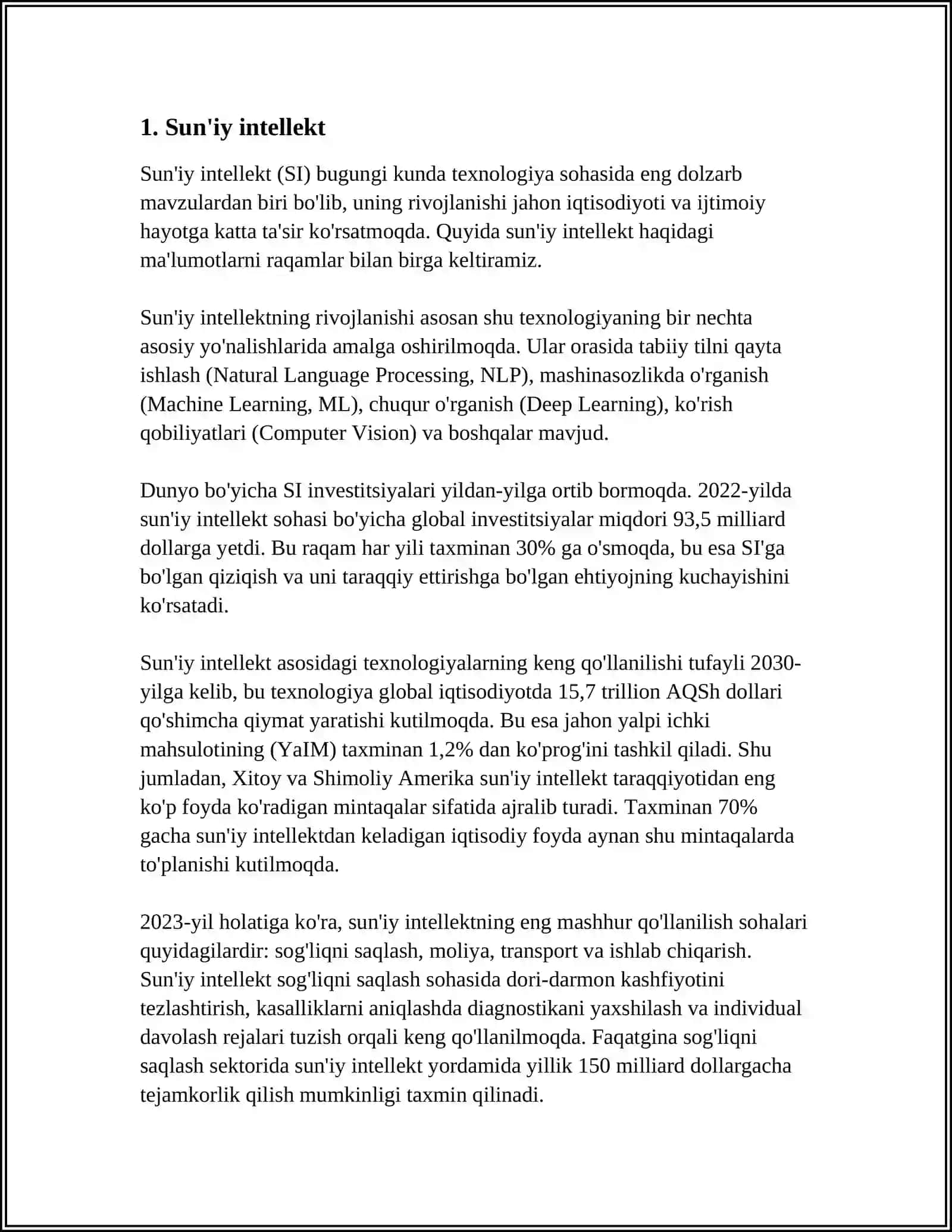 Sun'iy intellekt 3