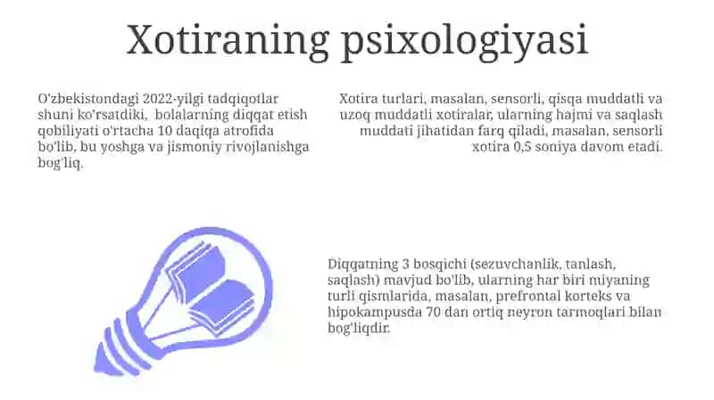 Diqqat va xotira psixologiyasi 3