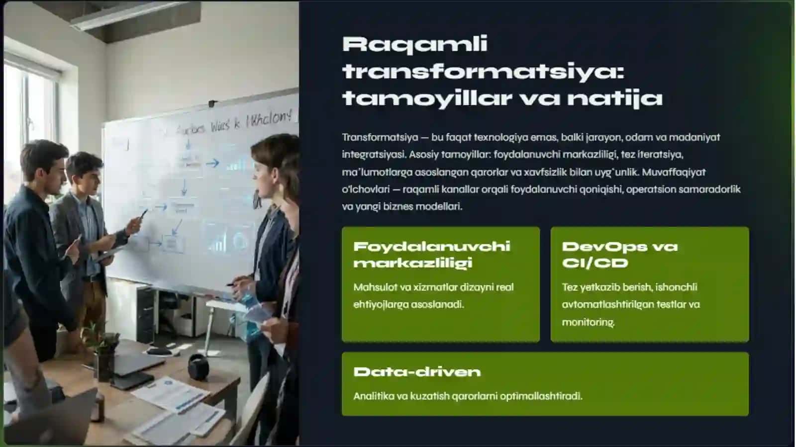 Axborot Texnologiyalari va Kelajak | Premium PowerPoint Taqdimot (Slayd) 3