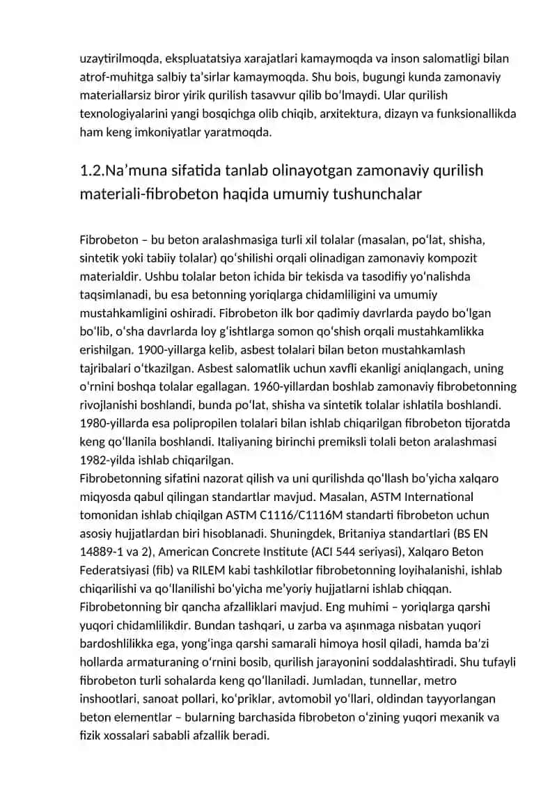 Zamonaviy qurilish materiallari xossalari va ularni sinash usullari 3
