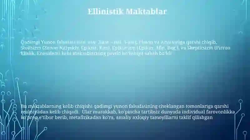 Falsafa atamasining kelib chiqishi va fanning mazmuni mohiyati 3