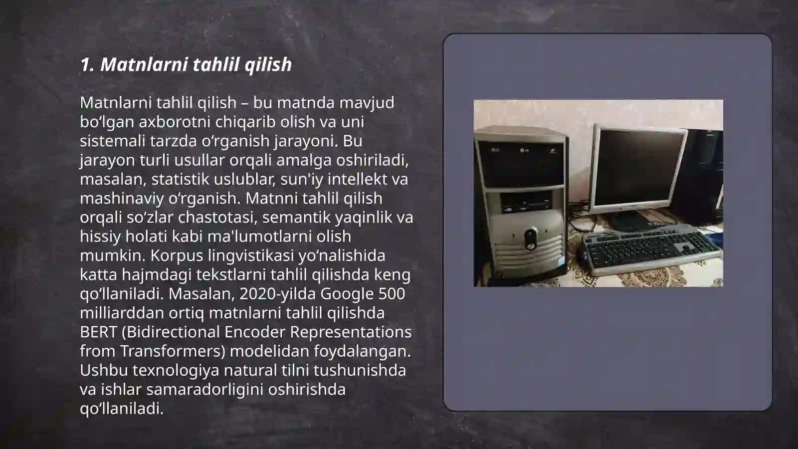 Komyuter lingvistikasi 3