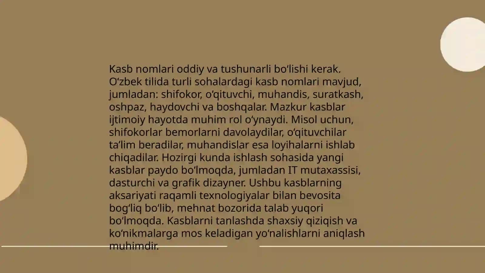 Kasb hunar leksikasi 3